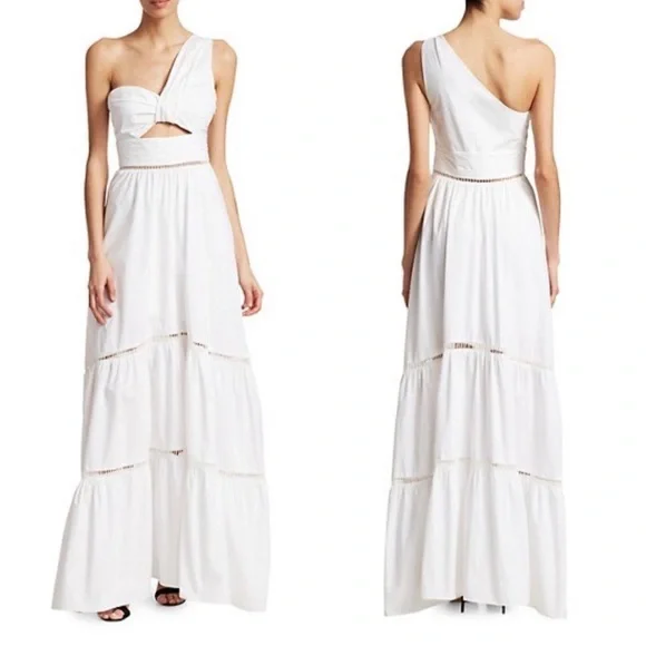 Alc piper cotton one shoulder dress best sale